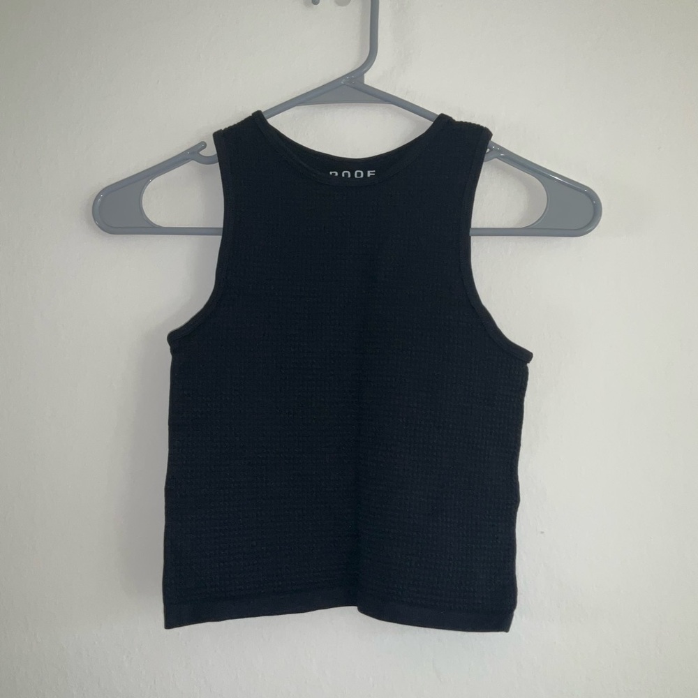 Black Sleeveless Top
